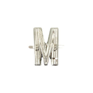 Aluminium Letter M 10 Pack from Country Baskets