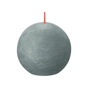 Bolsius Rustic Ball Candle 76mm - Eucalyptus Green Bolsius Rustic Ball Candle 76mm - Eucalyptus Green