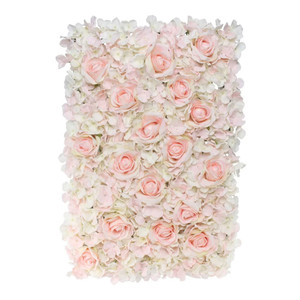 Pink Hydrangea And Roses Flower Wall (60 x 40cm) from Country Baskets Pink Hydrangea And Roses Flower Wall (60 x 40cm) from Country Baskets