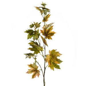 Artificial Maple Leaf Branch 90 cm from Country Baskets