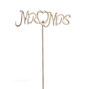 Wedding Rg Mr And Mrs 1 Stem from Country Baskets