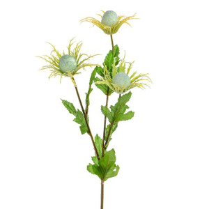 Artificial Thistle Bomb 3 Heads 66 cm from Country Baskets
