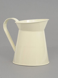 Zinc Jug Cream 20 cm