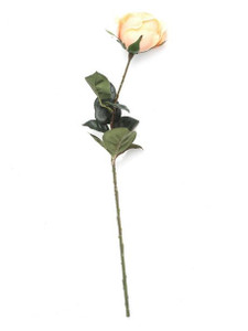 Artificial Eternity Rose Stem Antique Peach 60 cm
