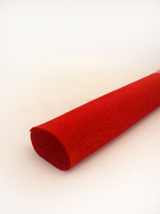 Crepe Paper Red 250 cm