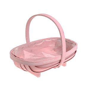 Pink Softwood Trug from Country Baskets Pink Softwood Trug from Country Baskets