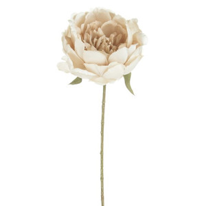 Artificial Romance Peony Cream 46 cm