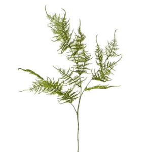 Artificial Flocked Asparagus Spray 86 cm