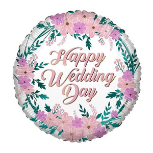 Happy Wedding Day Eco Balloon