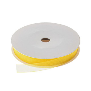 Organza Ribbon Daffodil 9 mm x 25 m