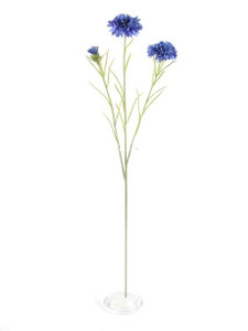 Artificial Blue Cornflower 56 cm