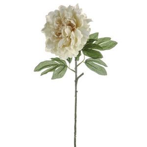 Artificial Mia Peony Cream