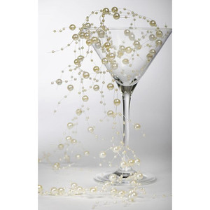 Ivory Pearl Bead Garland 2Mt