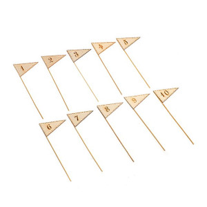 Flag Table Numbers 1-10