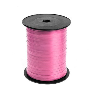 Curling Ribbon Rose Pink