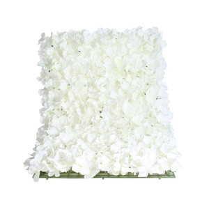 White Hydrangea Flower Wall (60 x 40cm)
