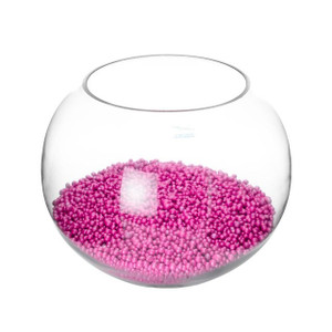 Glass Ball Vase 24Cm