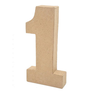 Craft Paper Mache Number 1