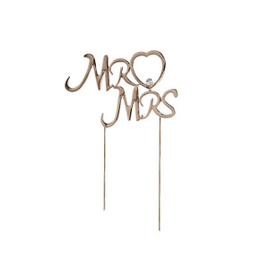 Wedding Rg Mr And Mrs 2 Stem