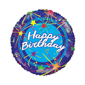 Happy Birthday Balloon - 18" Foil from Country Baskets