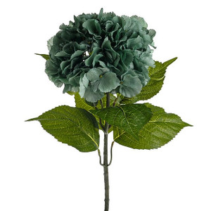 Olivia Hydrangea Stem Green 67Cm from Country Baskets Olivia Hydrangea Stem Green 67Cm from Country Baskets