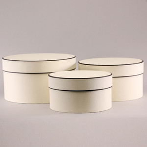 Cream Hat Box Set - Large