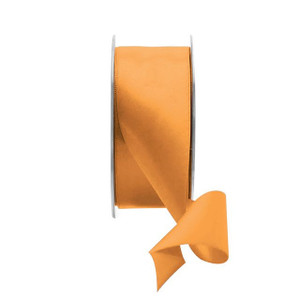 Light Orange Satin Ribbon - 38mm