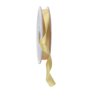 Daffodil Satin Ribbon - 10mm from Country Baskets