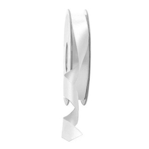 White Satin Ribbon - 15mm from Country Baskets White Satin Ribbon - 15mm from Country Baskets