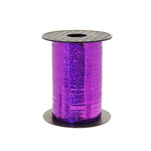 Holographic Purple Curling Ribbon - 5mm x 250m Holographic Purple Curling Ribbon - 5mm x 250m