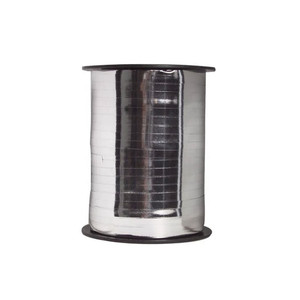 Metallic Silver Curling Ribbon - 5mm x 250m