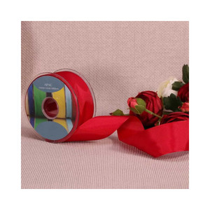 Deep Red Grosgrain Ribbon - 38mm