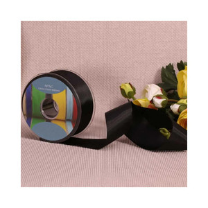 Black Grosgrain Ribbon - 38mm