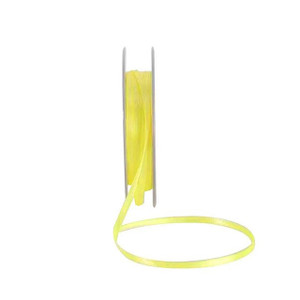 Light Yellow Satin Ribbon - 3mm Light Yellow Satin Ribbon - 3mm