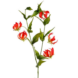 Artificial Gloriosa Orange 96 cm Artificial Gloriosa Orange 96 cm