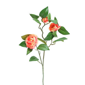 Artificial Camelia Spray Pale Pink 66 cm from Country Baskets Artificial Camelia Spray Pale Pink 66 cm from Country Baskets