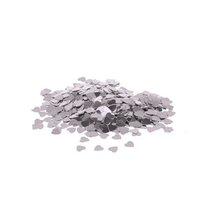 Confetti Hearts Silver Confetti Hearts Silver