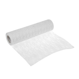 White Lace Mesh - 30cm x 10m