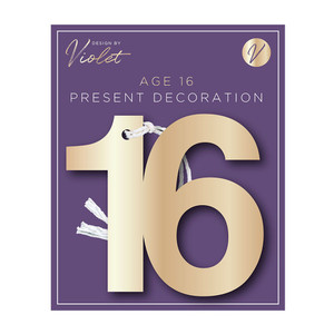 Age 16 Present Decoration