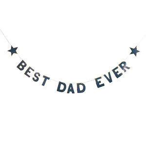 Best Dad Ever Banner 2.5m from Country Baskets