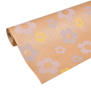 Kraft Paper Flower Power Lilac
