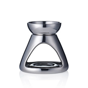 Ava May Chrome Triangle Burner with Burner Bowl in FSC Box - FSC Mix Credit from Country Baskets Ava May Chrome Triangle Burner with Burner Bowl in FSC Box - FSC Mix Credit from Country Baskets