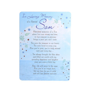 Cards In Loving Memory Of A Special Son