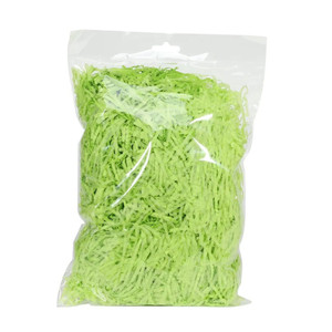 100grm Bag Lime Shredded Tissue on Header 