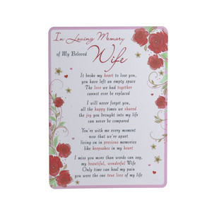 Cards In Loving Memory Of My Beloved Wife