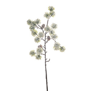 Frosted Pine Spray With Cones 51Cm from Country Baskets