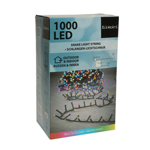 Snake light Multi Colour - 2000cm from Country Baskets