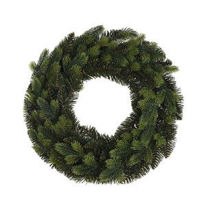 Wreath Plain Green 50cm 