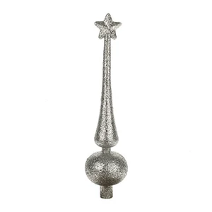 Sparkle Tree Topper Silver