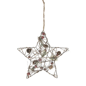 Alpine Rattan Stars 20Cm